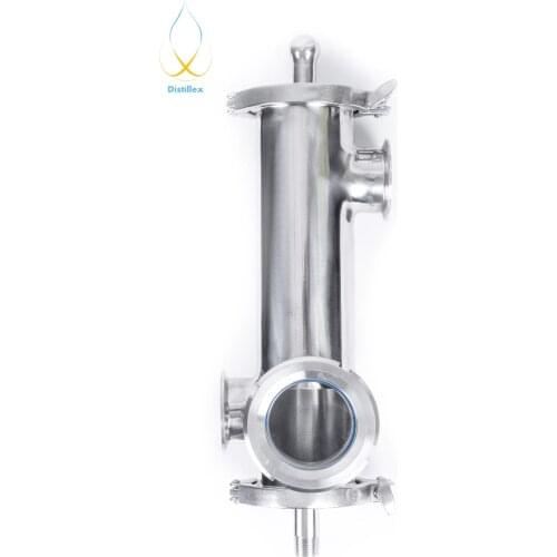 Clamp 3"(OD91mm) Side port 1,5" (OD50,5mm) Gin Basket , Aroma Basket volume 700ml. Home distillation. Distillex