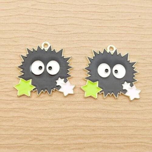 10pcs 25x28mm cartoon charm enamel charms for jewelry making and crafting charm earring pendant bracelet and necklace charms