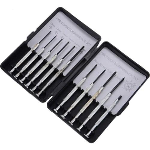 11Pcs/set Micro Screwdriver Set Precision Glasses Sunglasses Watch Jewelry Repairs Tool Kit