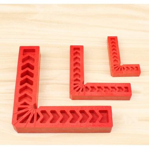 2pcs 90 degree right angle auxiliary locator 3 inch/ 4 inch /6 inch woodworking tool plastic right angle ruler angle holder