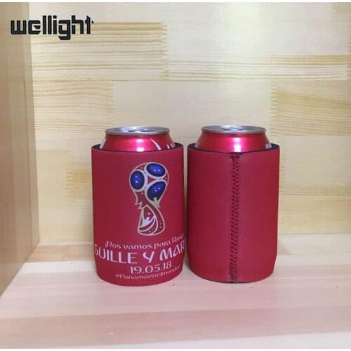 6mm thickness Neoprene Stubby holders Customized LOGO/Pattern Print Personalized Beer Can Coolers Sublimated Coolers Bag Wedding
