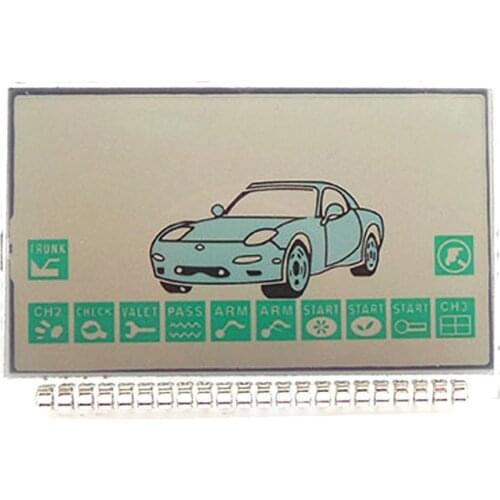 Russian version A9 Lcd display for starline A9 A8 lcd remote two way car alarm system