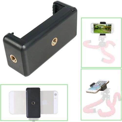 Mobile Phone Tripod Mount Adapter Holder fr Mounting Cell Phone on Tripod, Monop