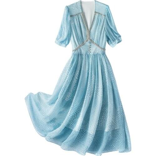 Eorish Blue Summer Dresses