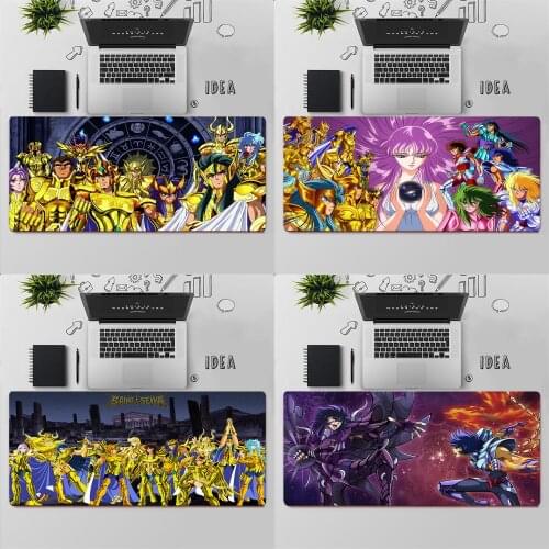 Gaming Mouse Pad Large Mouse Pad PC Gamer Computer Mouse Mat Big Mousepad Keyboard Desk Mat XXL Carpet Saint Seiya Mause Pad