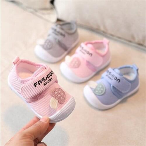 Infant Toddler Shoes New Spring/Autumn Girls Boys Casual Shoes Soft Bottom Non-slip Cartoon High Quality Baby First Walkers Shoe