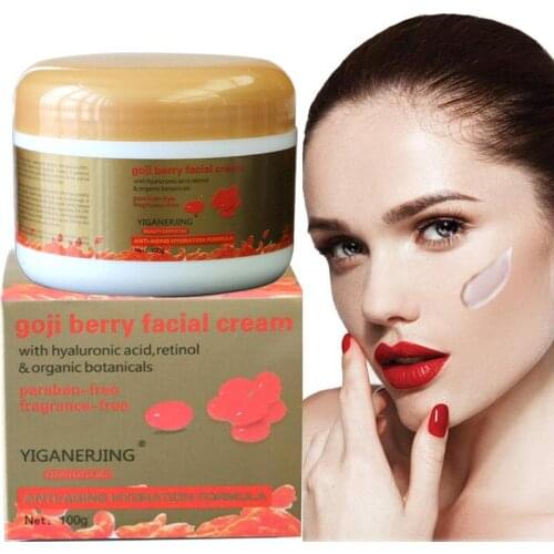Goji Cream Wolfberry Night Cream For Face Anti Face face Goji Berries Tightening cream Youth Cream J5F7