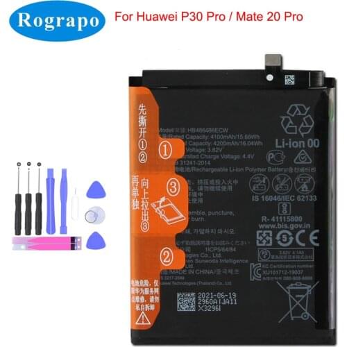 Rograpo Huawei Mate 20 Pro Batteries