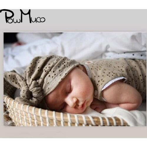 Powmuco 18*18.5 CM Solid Color Bunny Ears Infant Hat Comfortable Breathable Baby Girls Caps DIY Clothing Decoration Holiday Gift