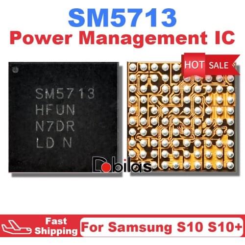 SM5713 For Samsung S10 S10+ A40 A50 A60 Small Power Management Supply IC BGA Mobile Phone Integrated Circuits Chip Chipset