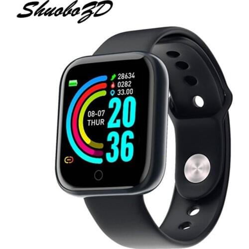 New Smart watches Waterproof Sports for iphone phone Smart watch Heart Rate Monitor Blood Pressure Functions For Women men kid