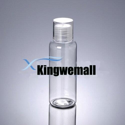300pcs/lot Capacity 100ml PET Plastic Water Lotion Container Transparent Bottle For Cosmetic Packaging PTG42