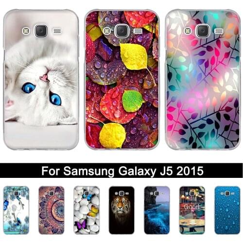 Printing Cover Case For Samsung Galaxy J5 2015 Silicone Soft TPU Back Phone Cases for Samsung J5 2015 SM-J500F J500 J500F Shells