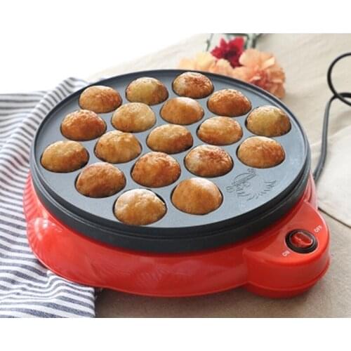 Electric Chibi Maruko machine octopus baking machine household takoyaki machine octopus balls maker Professional cooking tools