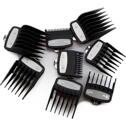 Electric Hair Clippers Limit Comb Haircut Calipers Electroplating Limit Comb Positioning Comb Beard Trimmers