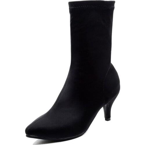 Wind 18 years somber-toned fine with high heels point size code 33 - boots of 48, 181022
