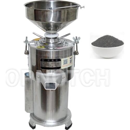 Commercial Peanut Butter Machine Seasam Butter Maker Sauce Paste Grinder Machine Peanut Sesame Sauce Grinding Machine