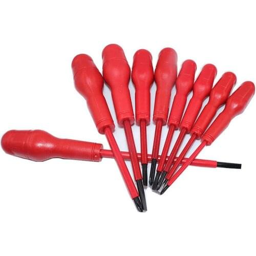 6/7/9PCS Insulated Screwdriver Set Magnetic Cr-v Steel Screw Driver Phillips Slotted Handle Electrician Repair Hand Tools