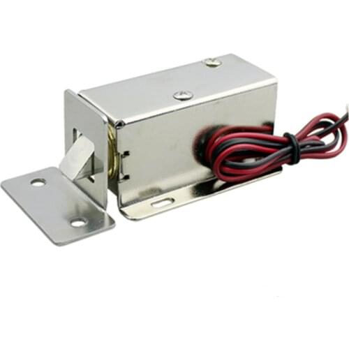 DC12V 24V small electric Bolt lock storage cabinets electronic lock mini electric bolt lock drawer file cabinet lock