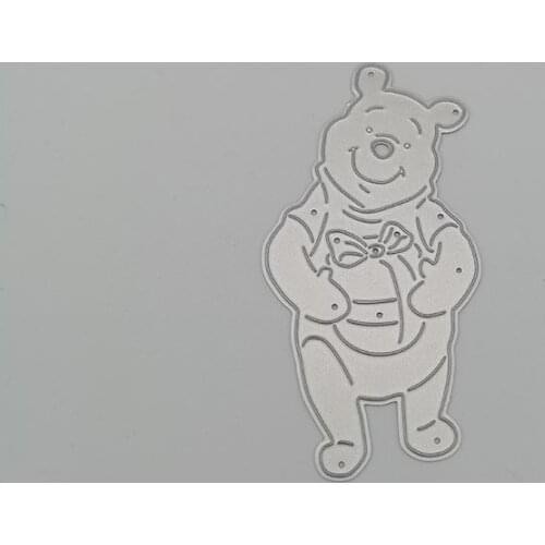 New Design Craft Bear Metal Cutting Die Scrapbooking Album Paper DIY Card Craft Embossing Die Cuts