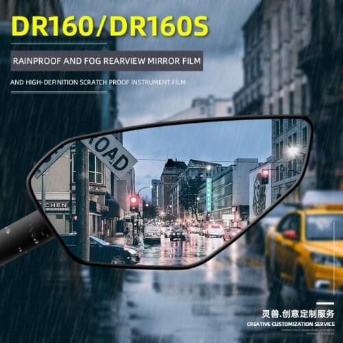 SPIRIT BEAST Motorcycle Rear View Mirror Film Instrument Panel Meter Protective Anti Scratch Film for Suzuki DR160 DR160S