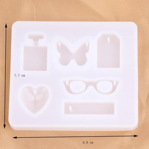 Earring Pendant Christmas Tree Expoxy Resin Silicone Mold Diy Findings For Craft Jewelry Making