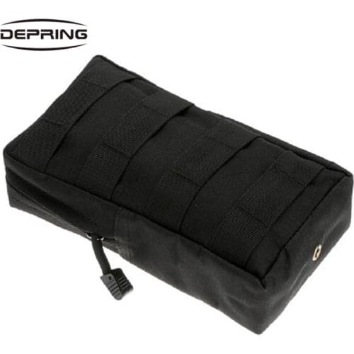 Tactical Molle Pouch Utility Magazine Pouch Military EDC Medic Pouch Waist Bag Belt Pack Flashlight Holster Hunting Accessories