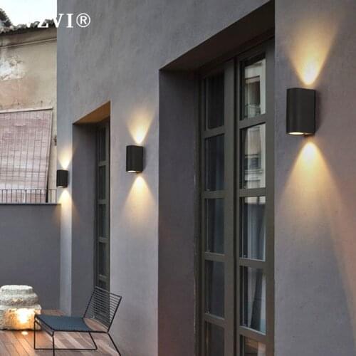 Northern Europe Garden Decoration Home Wall Lamps LED Courtyard Villa Warehouse Wall Lighting Outdoor Waterproof Garden Sconces