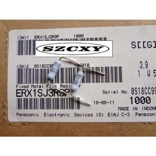 100% 10PCS New and original 1W3.9R 1W3R9 1W3.9R volume4mm*12mm