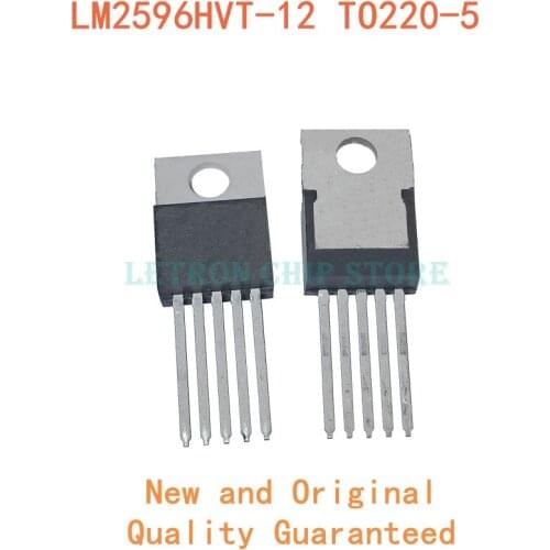 10PCS LM2596HVT-12 TO220 LM2596HVT-12V TO-220 2596HVT-12 2596HVT-12V TO-220-5 original and new IC Chipset