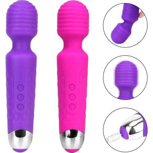 12 Frequency 4 Speed Vibrators For Women Couples Clitoris Stimulate G-Spot Massager Goods for Adults AV Magic Wand Vibrator