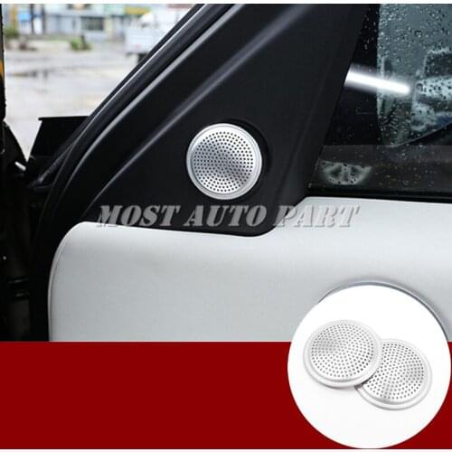 2X Car Door Audio Speaker Trim Cover For Land Rover Discovery 5 L462 2017-2018 Car accesories interior Car decoration