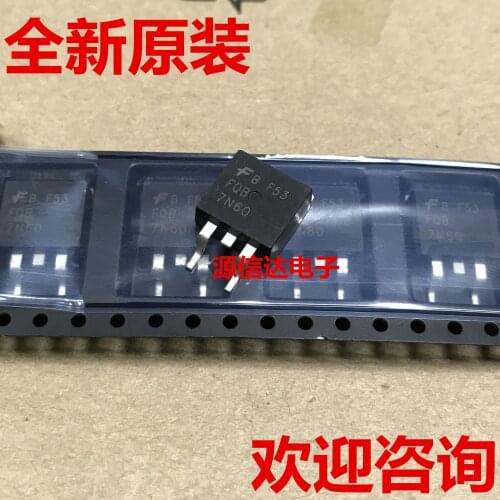 New original FQB7N60C SSW7N60 7N60 7A 600V N channel to-263 field effect tube