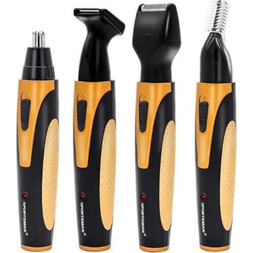 SM USB rechargeable electric nose trimmer 4 in1 nose trimmer eyebrow trimmer temples trimmer beard trimmer