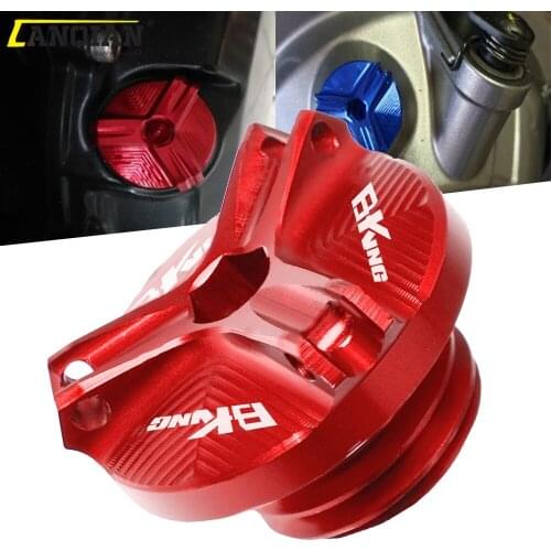 Engine Oil CUP For Suzuki B-KING 2007 2008 2009 2010 2011 2012 2013 2014 Motorcycles Accessories Aluminum Oil Filler Cap Screws