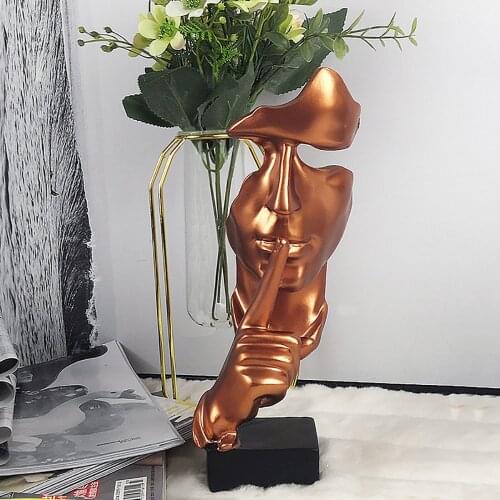 Minimalist Abstract Character Modern Statues Sculpture Craft Home Decoration Accessories Statue Kawaii Room Decor Figurines