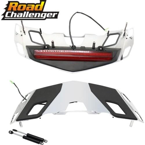 Motorcycle W/ LED Brake Light Lamp Trunk luggage Rack For Goldwing 1800 GL1800 2018-2019