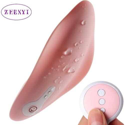 Wearable Cllitoral Stimulator Invisible Quiet Panty Vibrator Wireless Remote Control Vibrating Egg Sex Toys For Women