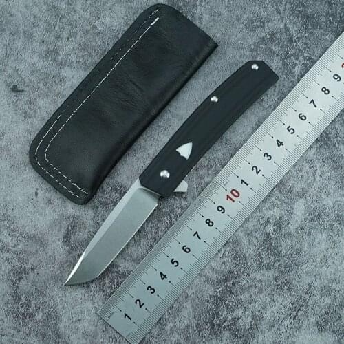 New 601 G10+Steel handle Mark 20cv Blade ball bearing folding Pocket Survival EDC Tool kitchen camp hunt outdoor knife