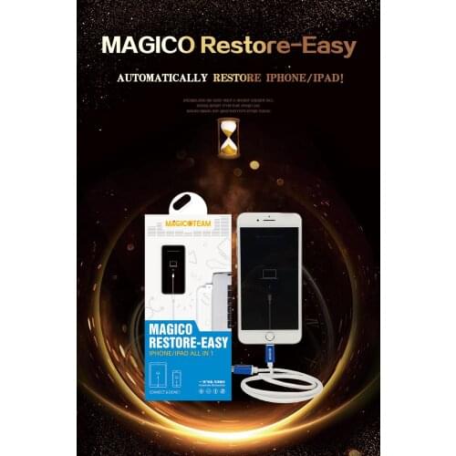 2020 new MAGICO Restore-Easy cable for iPhone iPad automatic update, automatic update DFU mode online check serial number