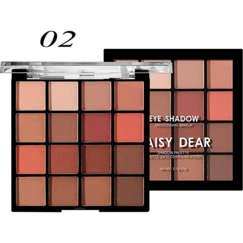 Wholesale Eyeshadow Palette Makeup Cosmetics Matte Glitter Metallic 16 Color Nude Creamy Pigmented Professional Mini Shadow Kit