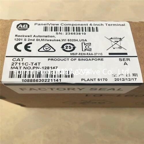 Original Authentic American Allen-Bradley PLC Module 2711C-T4T