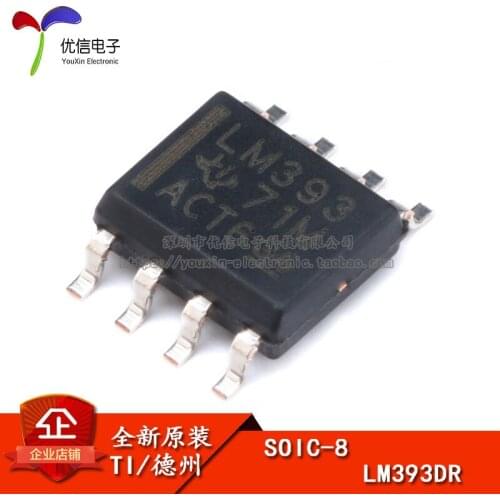 Genuine original patch LM393DR SOIC-8-chip dual voltage comparator