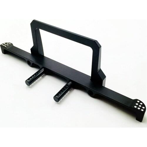 Front Bumper Aluminum Alloy Front Anti-collision Bar for Traxxas TRX4 Defender 90046 RC Crawler Upgrade Parts Accessories