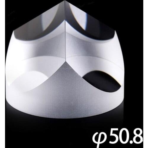 Optical Glass Pyramid K9 Material Optical Path Rotation High Precision Pyramid
