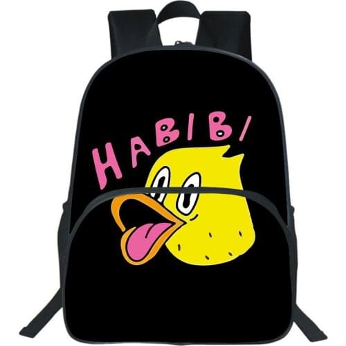 Hot Quackity Backpack Boy Girl School Bag Men Travel Bag Students Casual Rucksack Kids Back To School Gift Women Fashion Mochila