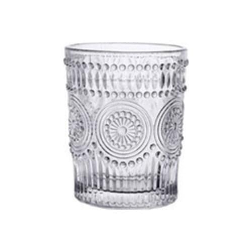 Luxury Retro Nordic Glass Cup Round High Capacity Transparent Water Cup Creative Elefantes De Cristal Kitchen Products MM60BLB