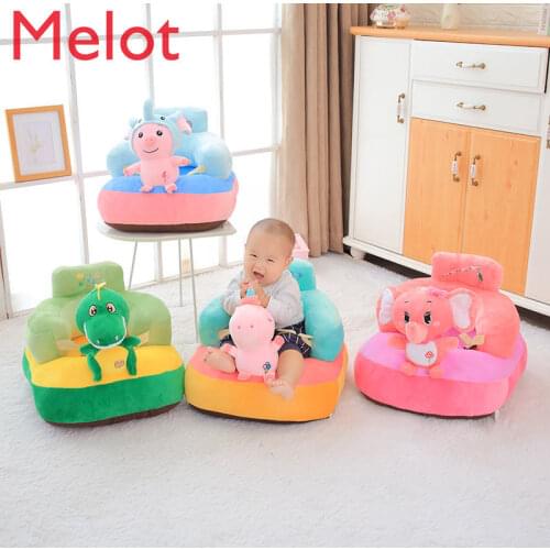 Luxury Baby Learning to Sit Sofa Drop-Resistant Pedology-Seat Dining Chair with Music Safe Baby Dining and Sitting Device