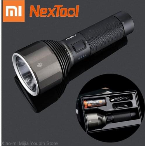 Xiaomi Nextool Outdoor Powerful Flashlight Ultra Bright Torch 5 Modes Waterproof LED Flashlight 5000mAh Battery Camping Light