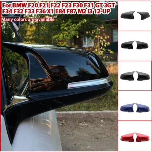 Facelifted modified car styling Excellent Rearview Mirror Cover caps Carbon Fiber Pattern For BMW F32 F33 F36 X1 E84 F87 M2 i3